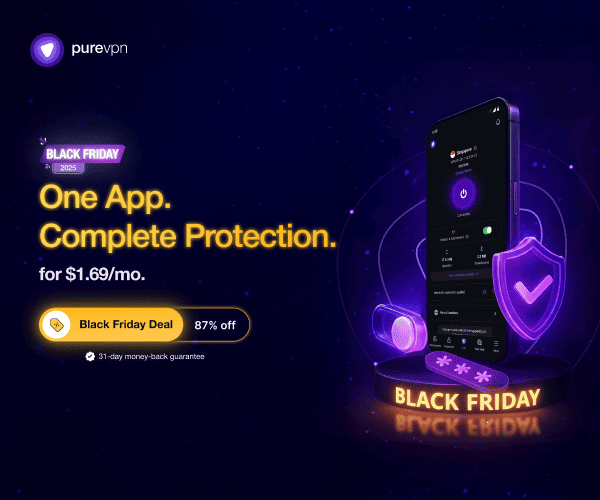 Black Friday PureVPN Deal 2025